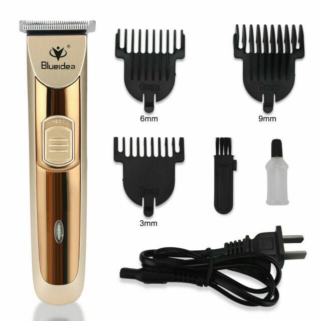 Rechargeable Men Hair Clipper Trimmer with Attachments - Grooming Kit