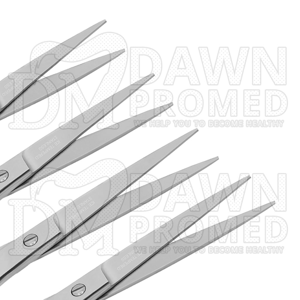 Professional Hair Cutting Scissors Set 4 Pcs 4.5-7.5 Inch Salon Barber Shears
