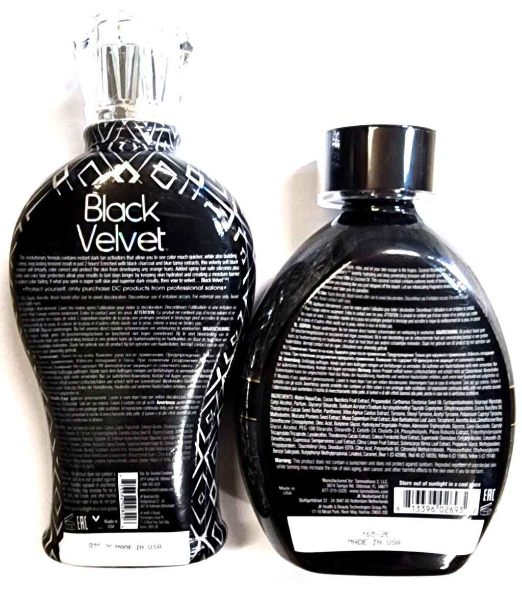 Dark Tanning Lotion with Charcoal & Blue Tansy - Long-Lasting Bronzer