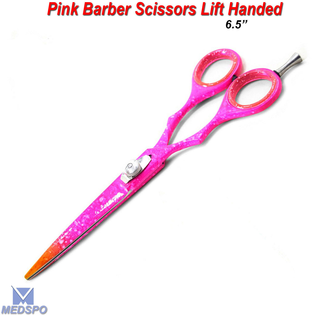 Left Handed Hairdressing Scissors 6.5 Inch Salon Barber Razor Professional