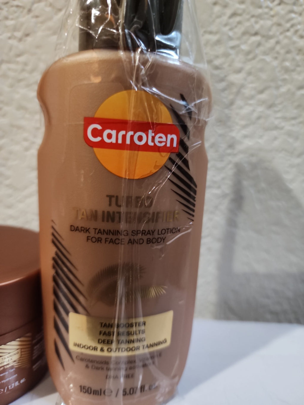 Dark Tanning Spray & Gel Set - Fast Results, Deep Skin Tone, 150ml & 50ml