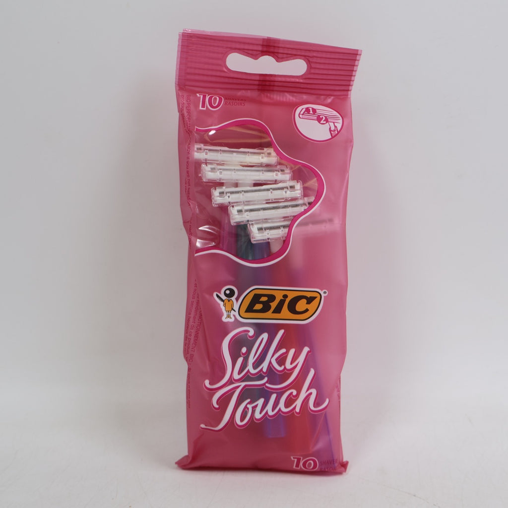 Disposable Razors - 4 Pack BIC Silky Touch Twin Blade Women’s Shaving Set