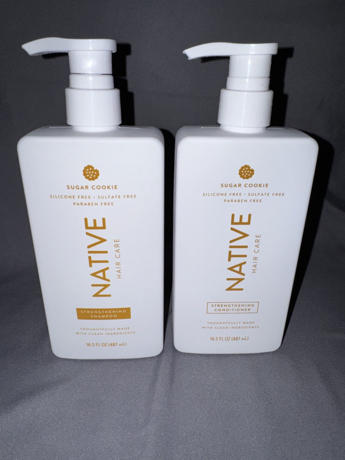 Native Holiday Shampoo & Conditioner Set - Sugar Cookie Scent, 8.25 Fl Oz Each
