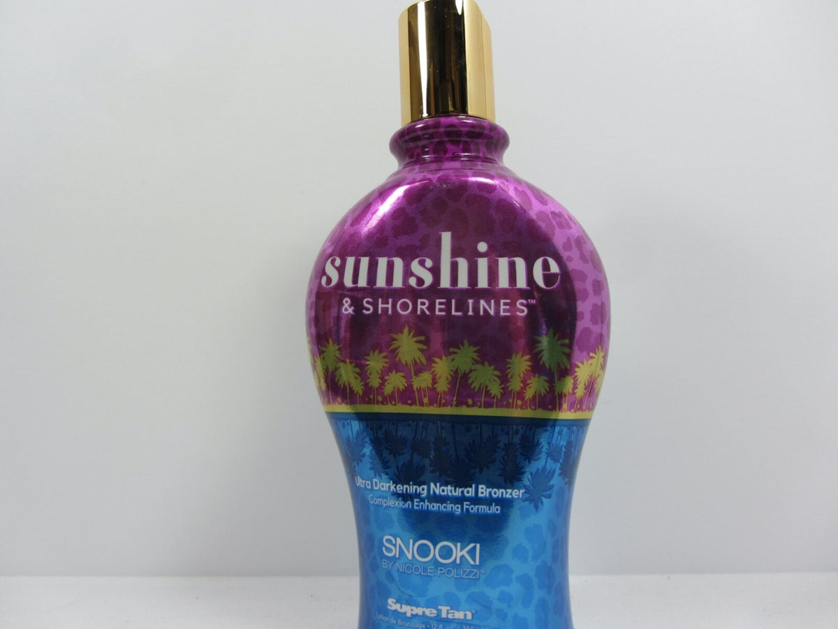 Ultra Dark Natural Bronzer Tanning Lotion for All Skin Types - 12 oz
