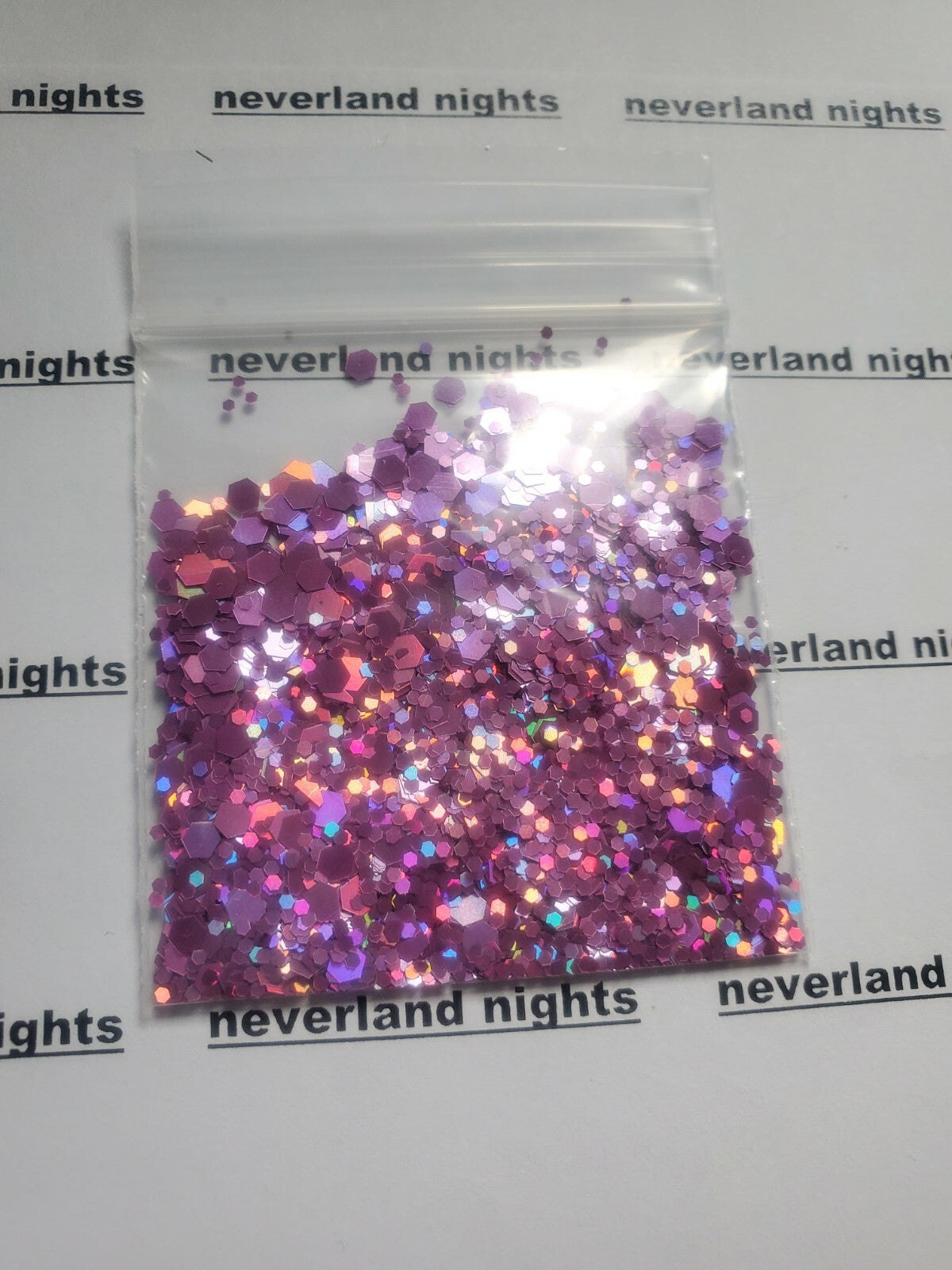 Holographic Color Changing Glitter - Purple Lavender Lilac Chunky Mix for Crafts