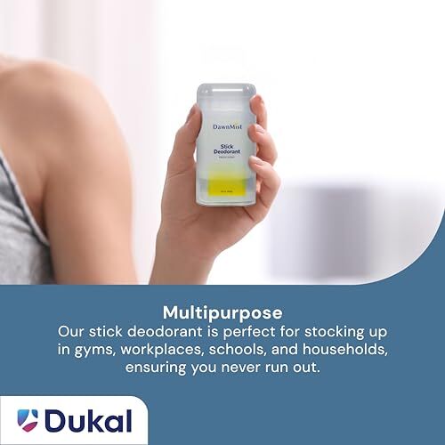 Dukal Dawn Mist Stick Deodorant - Fresh Scent, 1.6 oz, Pack of 144