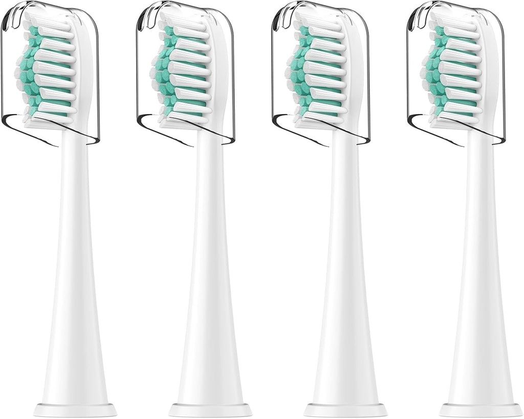 Philips Sonicare Replacement Brush Heads - 4 Pack Soft Bristles for Deep Cleaning