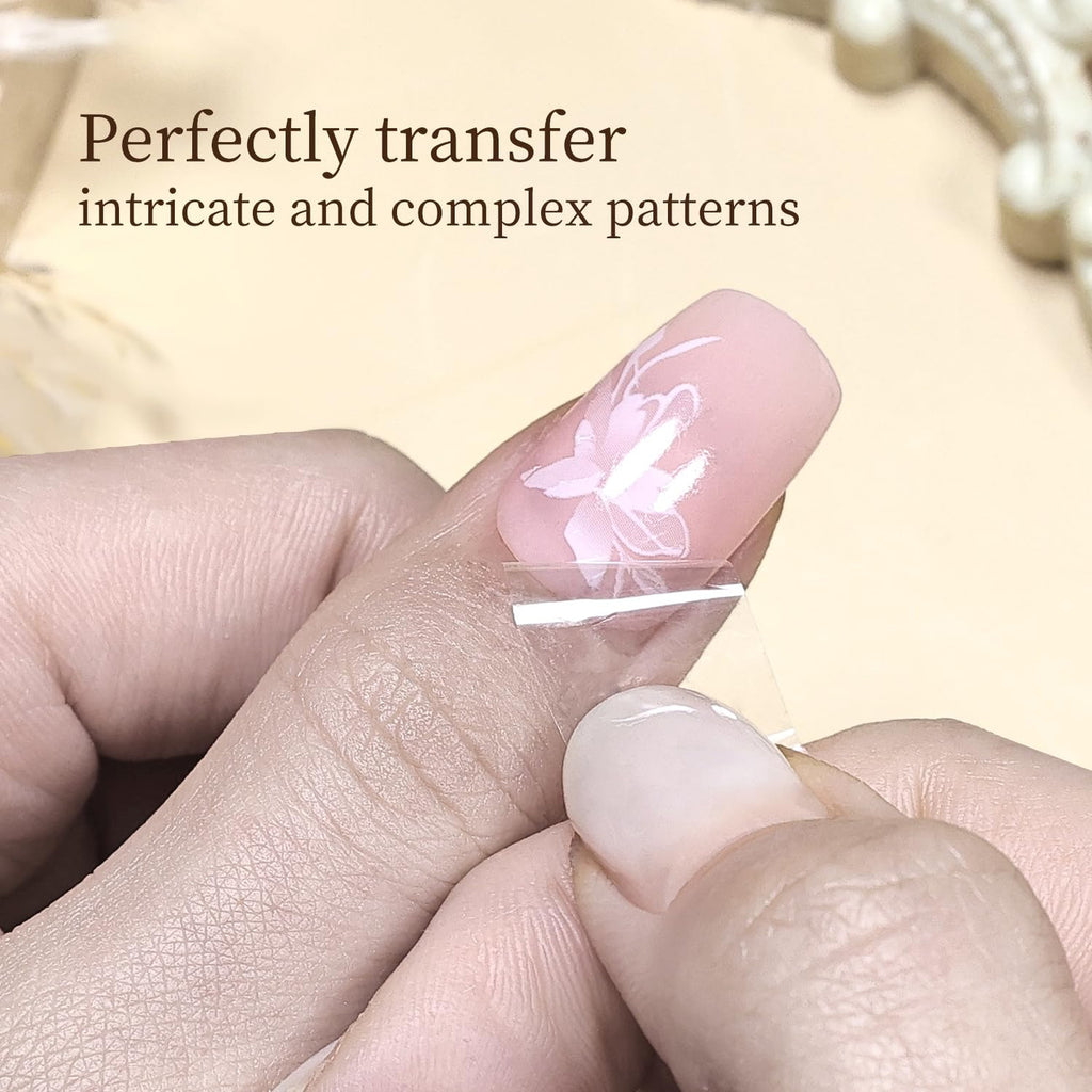 Clear Nail Foil Transfer Gel 16.5ml for Long-Lasting Nail Art Adhesive