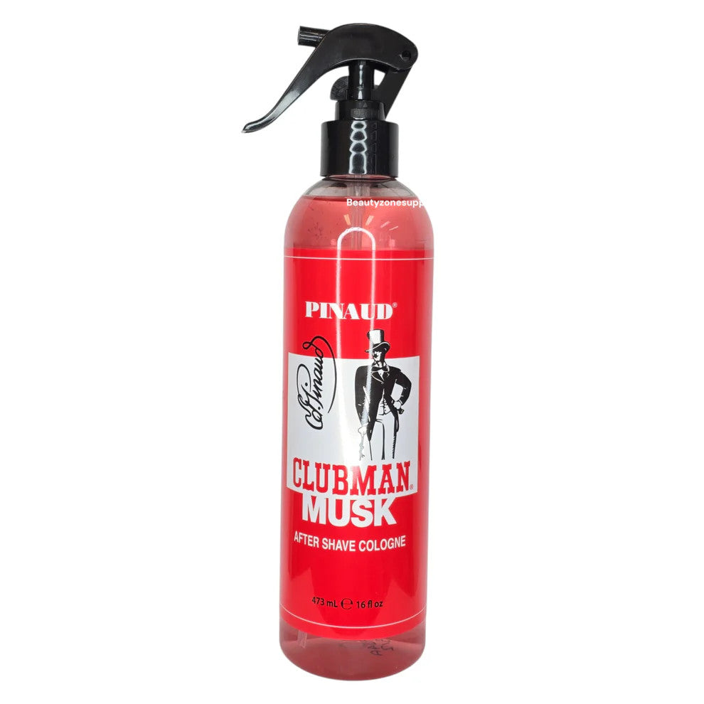 Clubman Musk Aftershave Spray 16oz - Classic Barber Fragrance