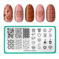 Nail Stamping Plate Set for Nail Art - Maniology Mani X Me MXM097 & MXM098