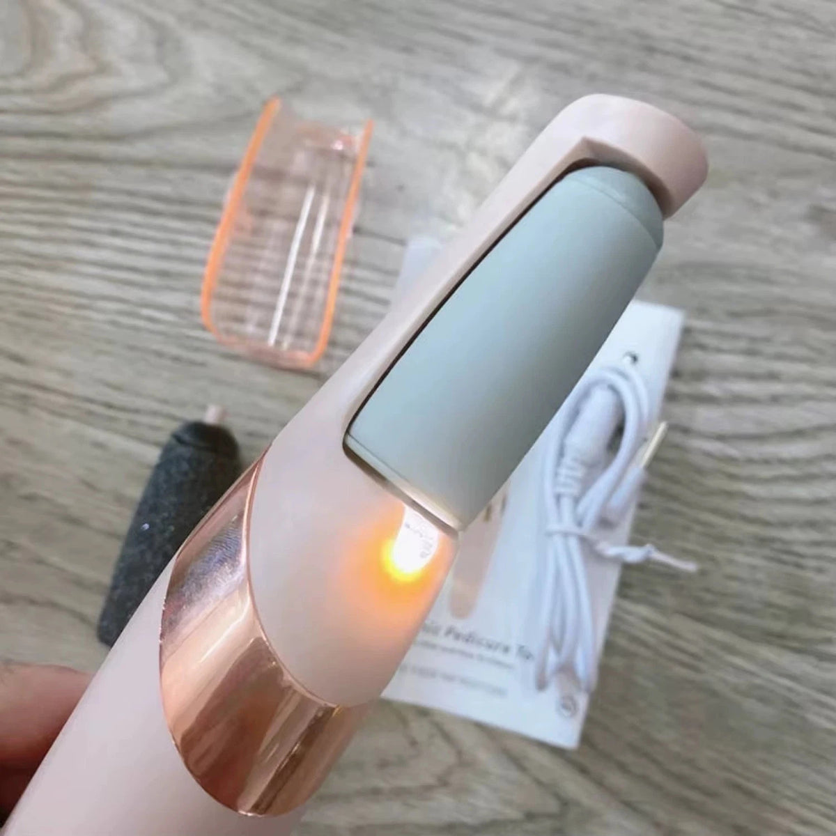 Rechargeable Electric Foot Grinder for Callus & Dead Skin Removal