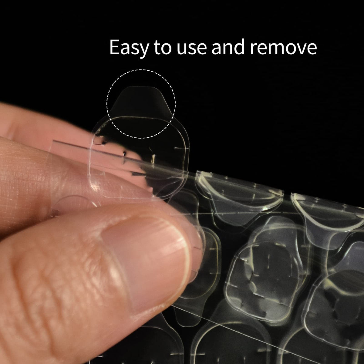 240 Pcs Waterproof Nail Stickers & Adhesive Tabs for Press-On Nails