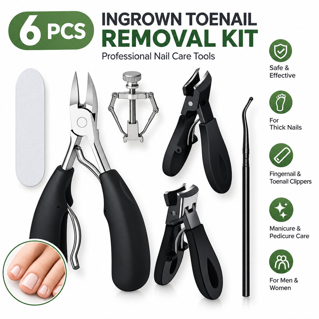 Heavy-Duty Toenail Clippers for Thick & Ingrown Nails - Large Nail Clippers