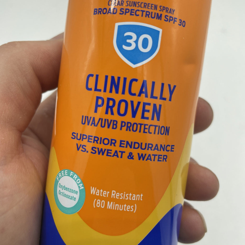 Broad Spectrum SPF 30 Sunscreen Spray - 6 oz. Waterproof Sun Protection