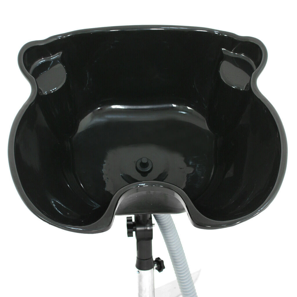 Portable Adjustable Shampoo Sink with Drain Hose for Salons & Home Use