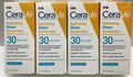 SPF 30 Sunscreen for Face & Body 3oz Pack of 4 - Hydrating Sheer Lotion