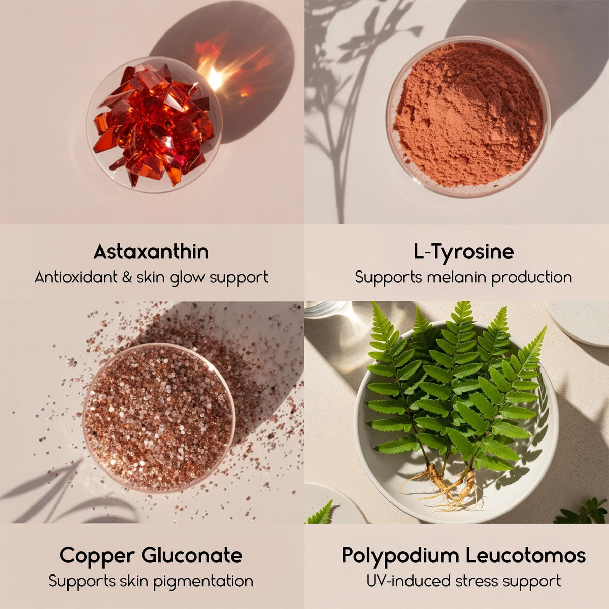 Natural Tanning Pills for Glowing Skin - Supports Melanin & Hydration