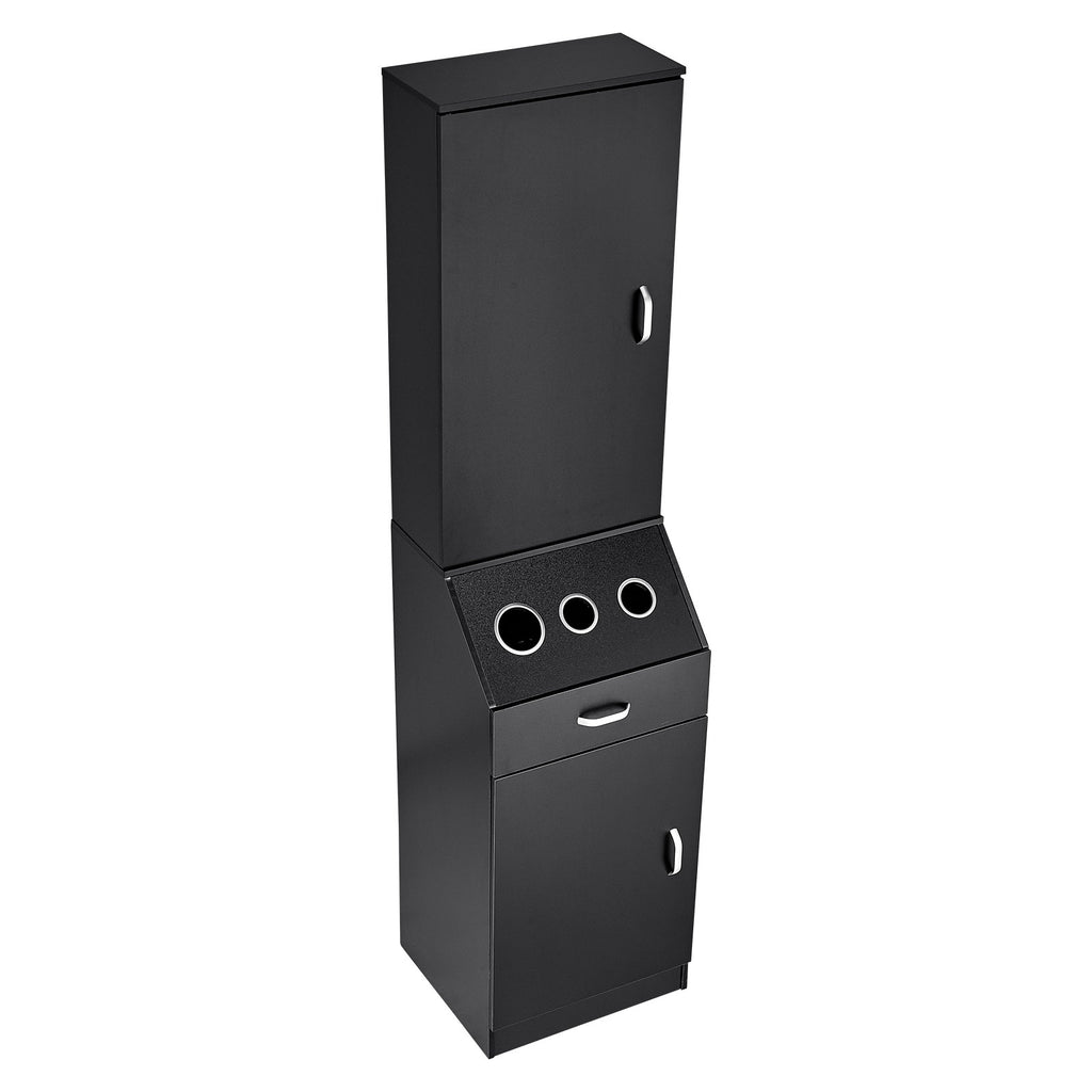 Salon Storage Cabinet with Drawers & Shelves for Hair Stylist Organizer