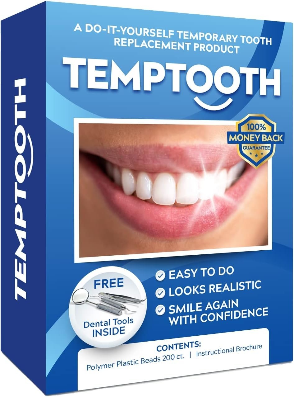 Temporary Tooth Replacement Kit - DIY Natural Smile Repair