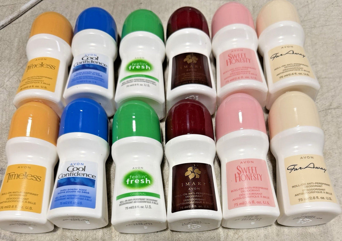 12-Pack Women's Deodorant Roll-On with Fresh Scent - 2.6 fl oz