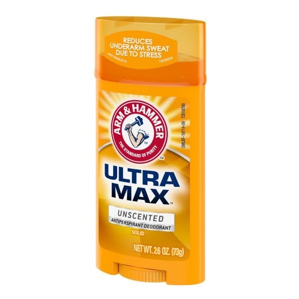 Unscented Deodorant Stick 12-Pack - Long-Lasting Odor Protection