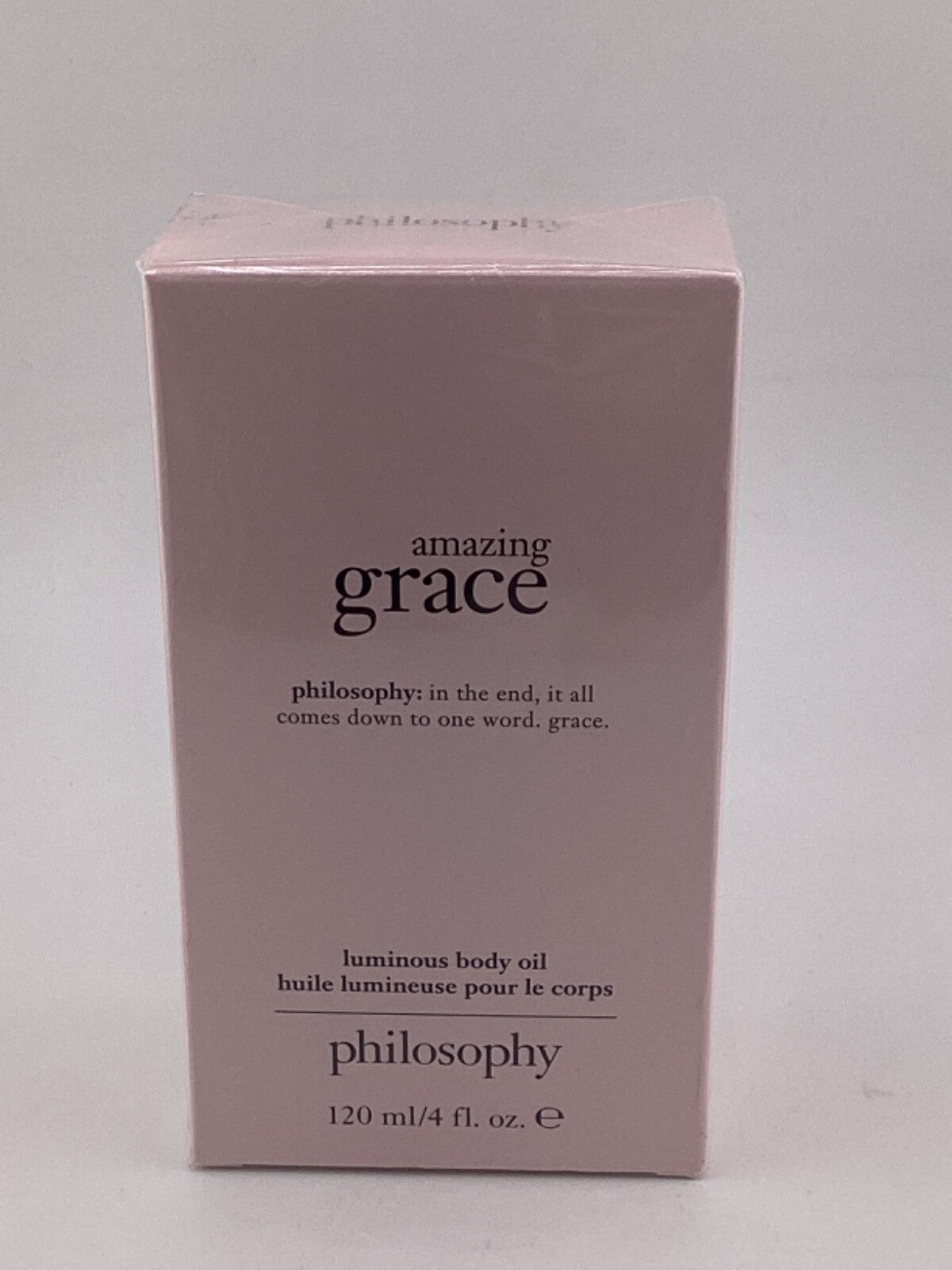 Perfumed Shimmer Body Oil - Amazing Grace 4 oz Luminous Fragrance