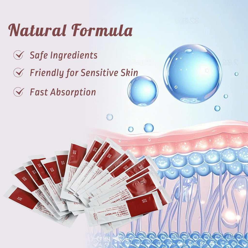 Tattoo Aftercare Gel Cream with Vitamins A & D – 50 Pack, Multicolor