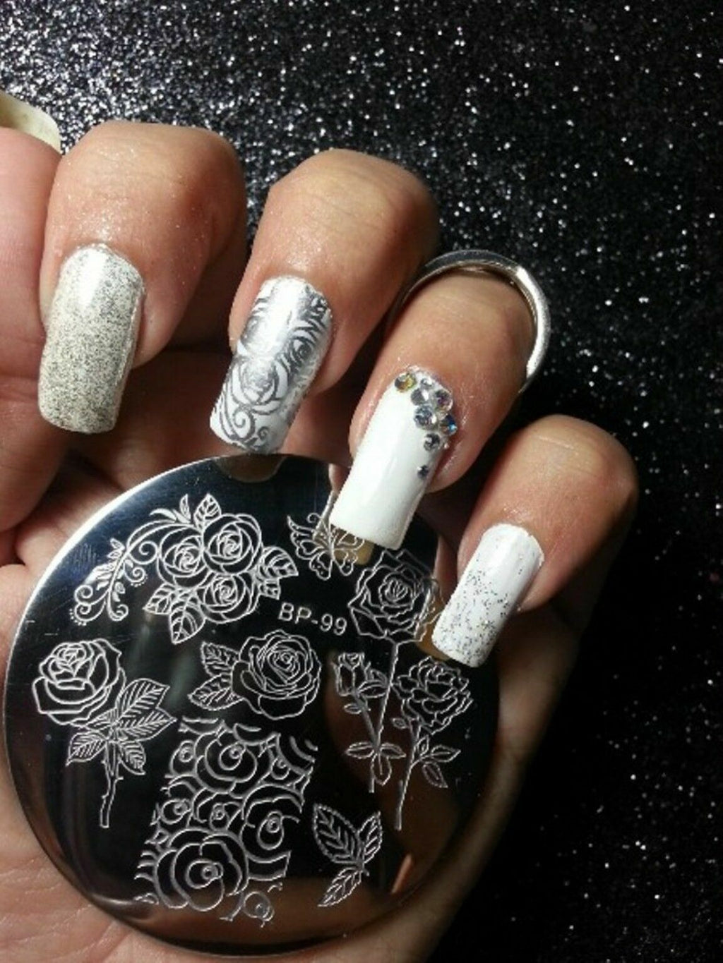 Nail Art Stamp Plate Butterfly Flower Design DIY Manicure Image Template