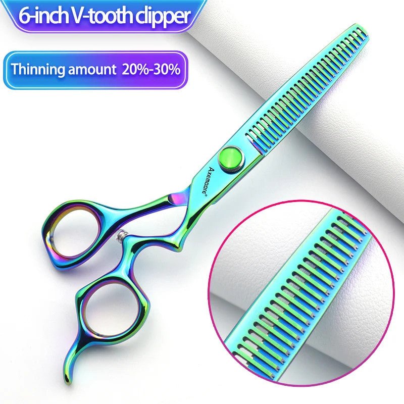 Hair Thinning & Cutting Scissors 6 Inch Hairdressing Shears for Barber & Salon