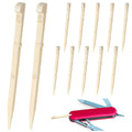 12 Pack Reusable Toothpicks for Swiss Army Knives Camping Travel