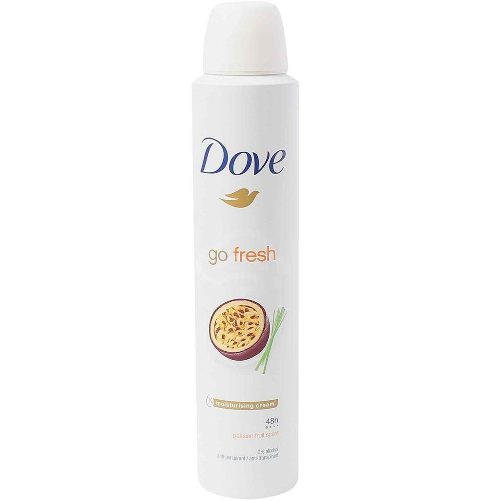 Dove Passion Fruit Antiperspirant Deodorant Spray 2 Pack - 150ml/5oz