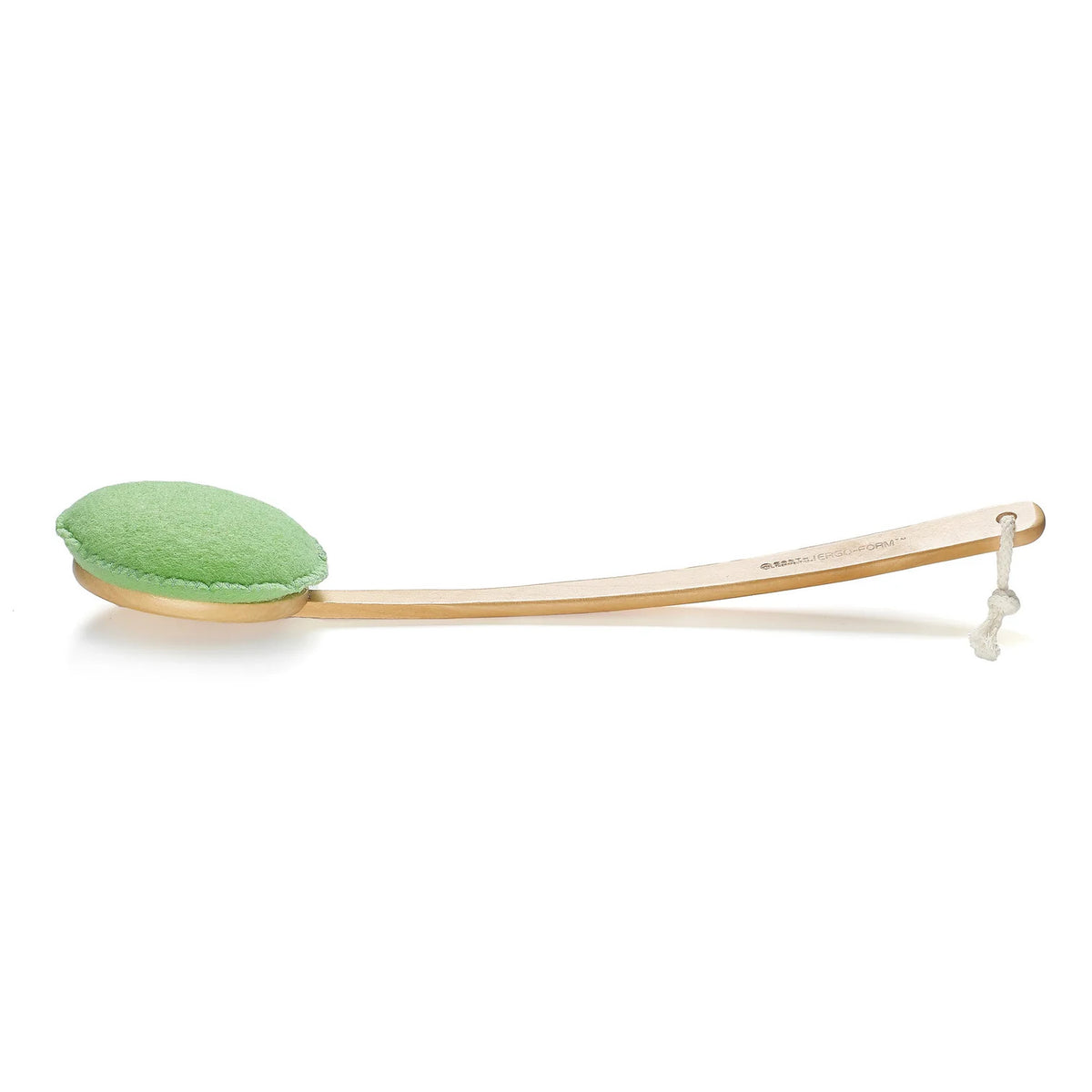 Back Scrubber with Wooden Handle - Gentle Exfoliating Body Brush