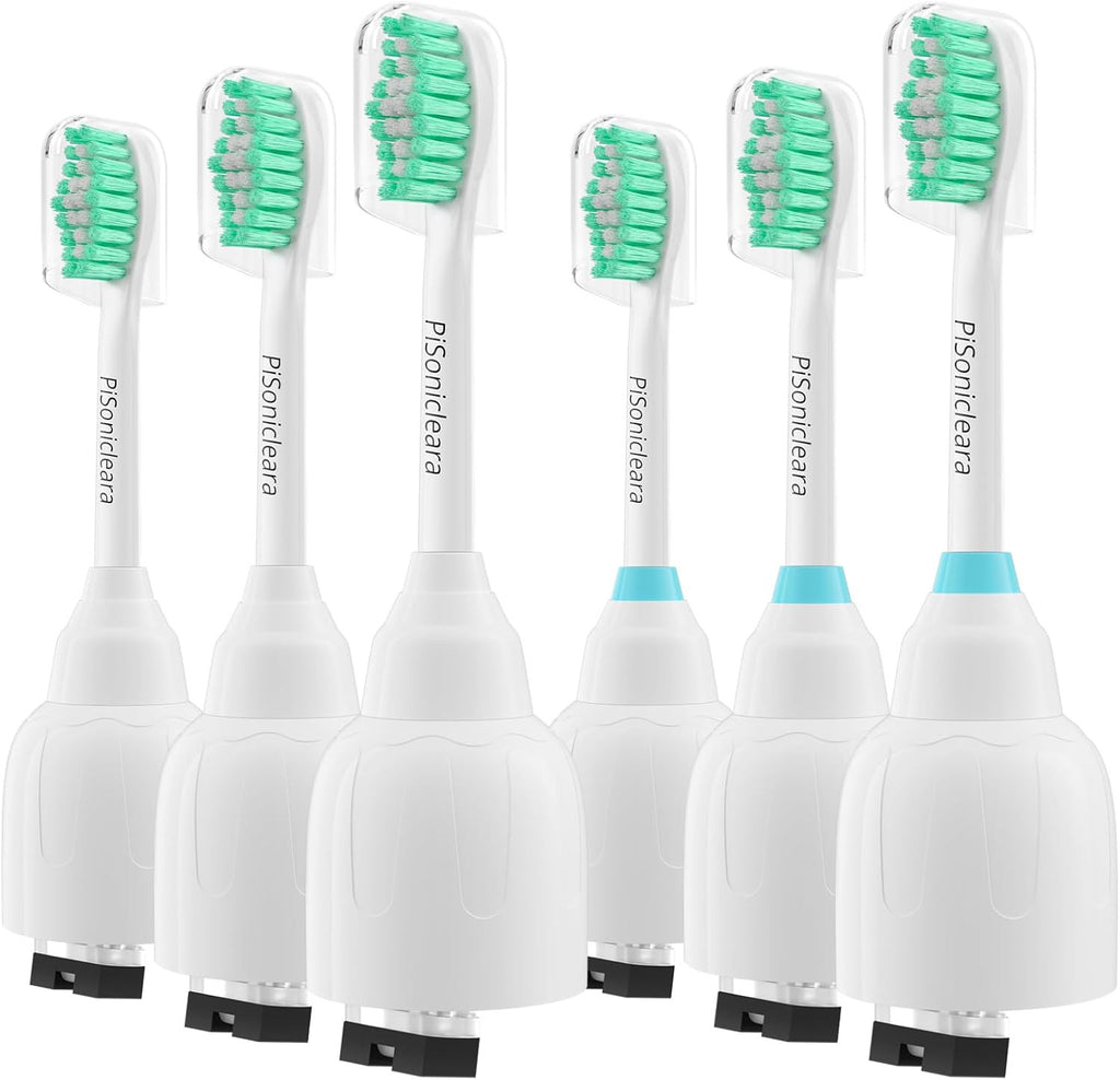 Replacement Toothbrush Heads 6 Pack for Sonicare E-Series - Deep Cleaning