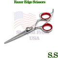 6.5 Inch Hair Cutting Scissors - Barber Razor Edge Styling Tool