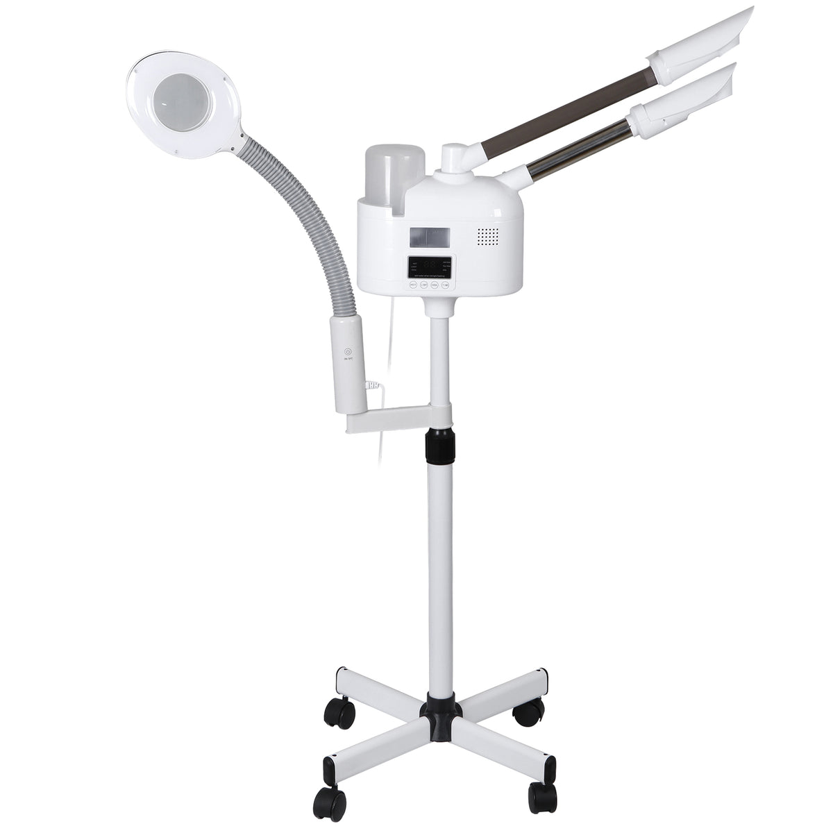 Professional 3-in-1 Facial Steamer with Magnifying Lamp for Skin Care