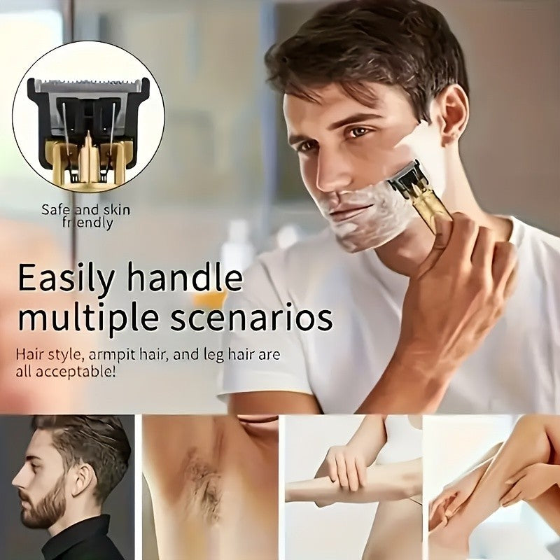 Professional Cordless Hair Clippers & Beard Trimmer for Grooming