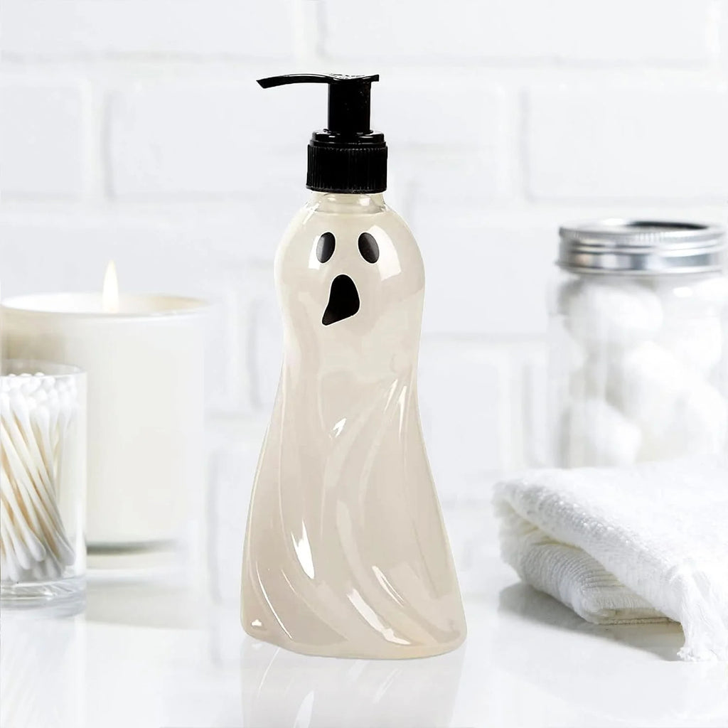 Halloween Soap Dispensers 3 Pack - Fall Cat Ghost Pumpkin Scented Hand Wash