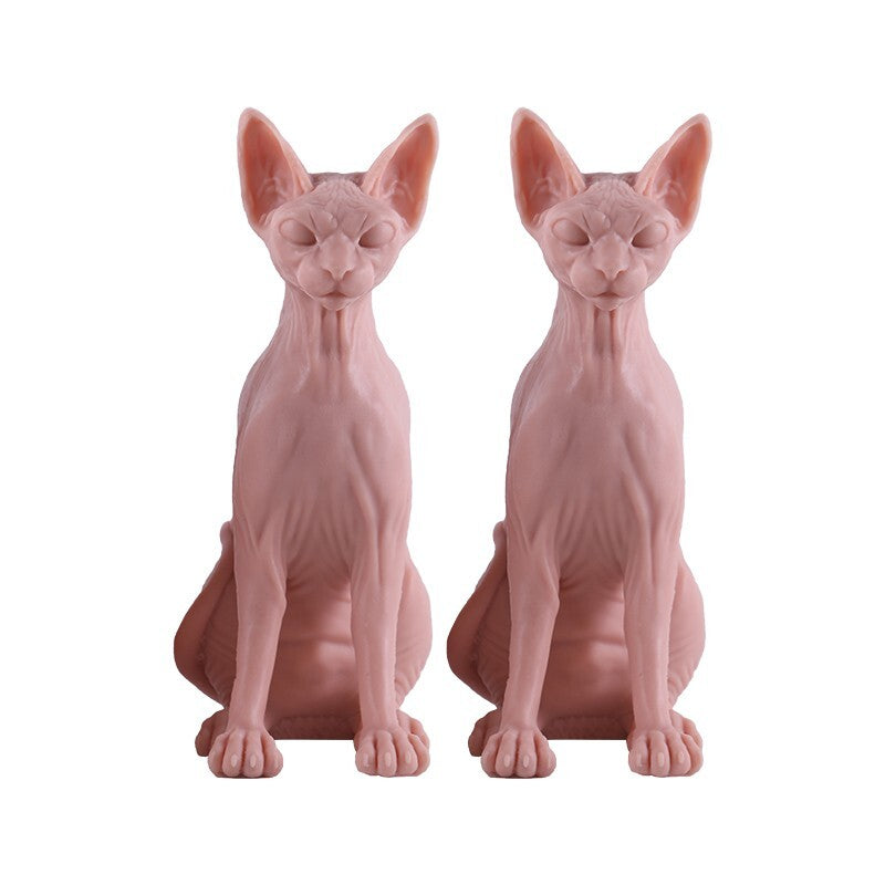 Cat Tattoo Practice Skin Silicone Model for Studio Training