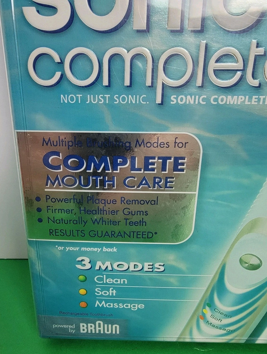 Electric Toothbrush with 3 Modes Sonic Technology & Travel Case