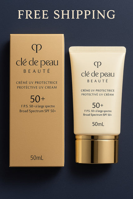 SPF50+ Broad Spectrum Sunscreen Cream - Hydrating UV Protectant for All Skin Types