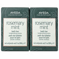 Aveda Rosemary Mint Bath Bar Soap Set - Invigorating 7 oz 200g 2 Pack
