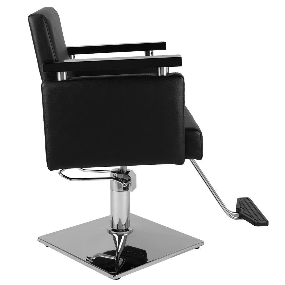Hydraulic Barber Chair Salon Hair Styling Chair Black