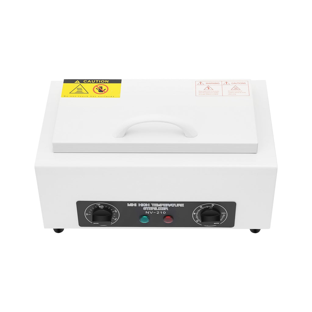 Electric Dental and Nail Tool Sterilizer Box | Metal Heat Disinfection Machine 200°C