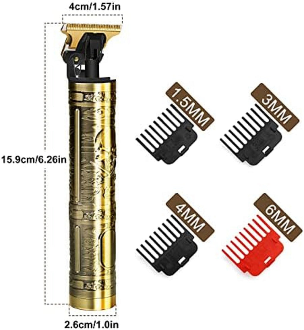 Men's Hair Trimmer Beard Clipper with Adjustable Guide Combs