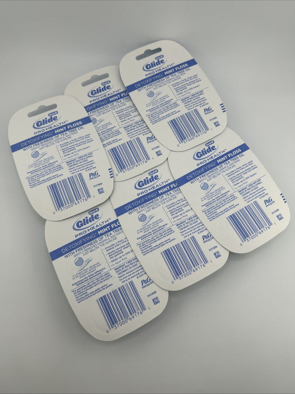 Oral-B Glide ProHealth Mint Floss with Tea Tree Oil - Original Formula, 6 Pack