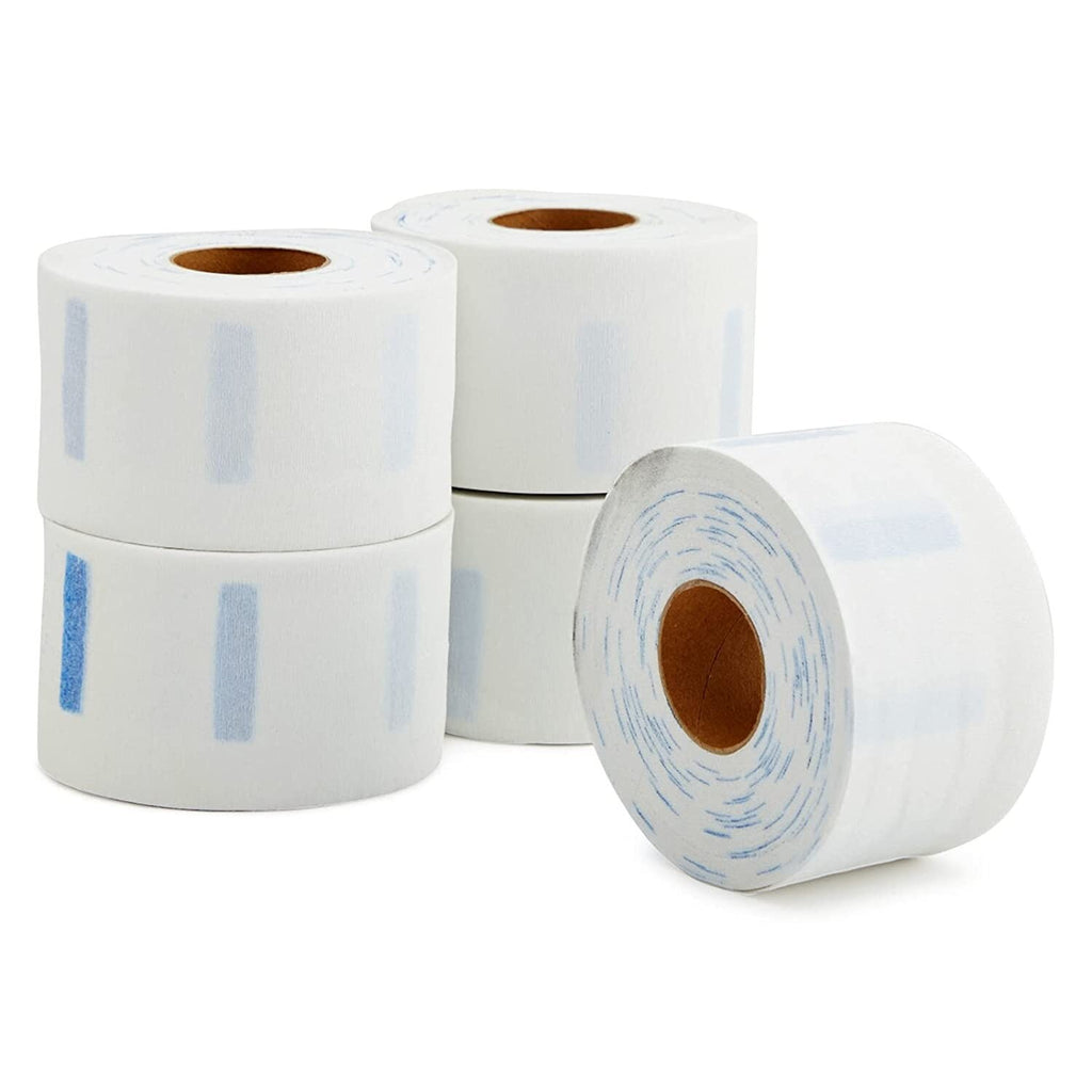 500 Pack Elastic Barber Neck Strips for Haircutting & Grooming