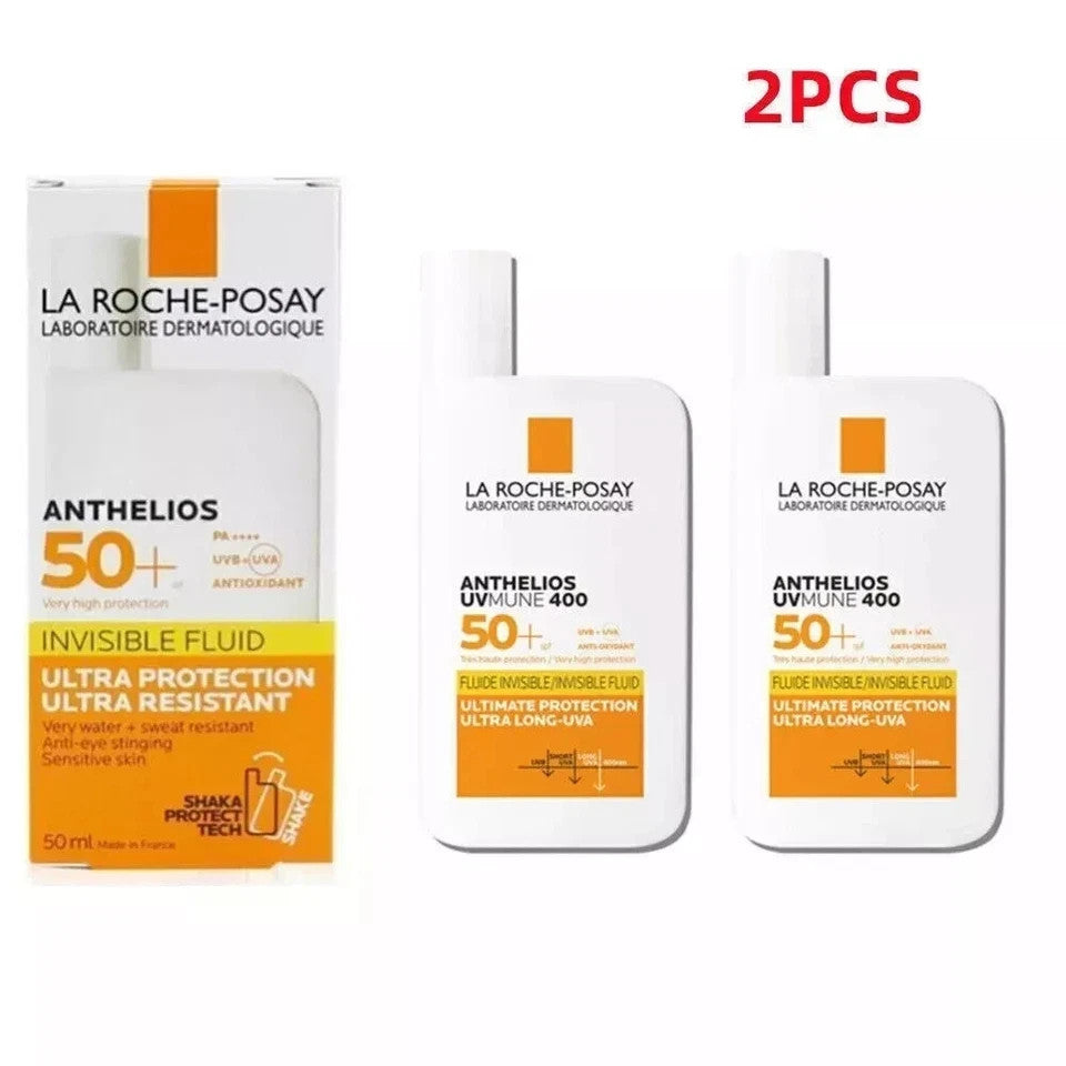 SPF50+ Invisible Sunscreen Cream Duo - Ultra Protection, Sensitive Skin Friendly