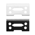Ceramic Hair Clipper Blades Replacement for Wahl & Professional Clippers