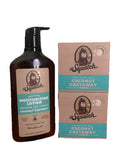 Coconut Castaway Natural Soap & Moisturizing Lotion Combo - 5oz Bars