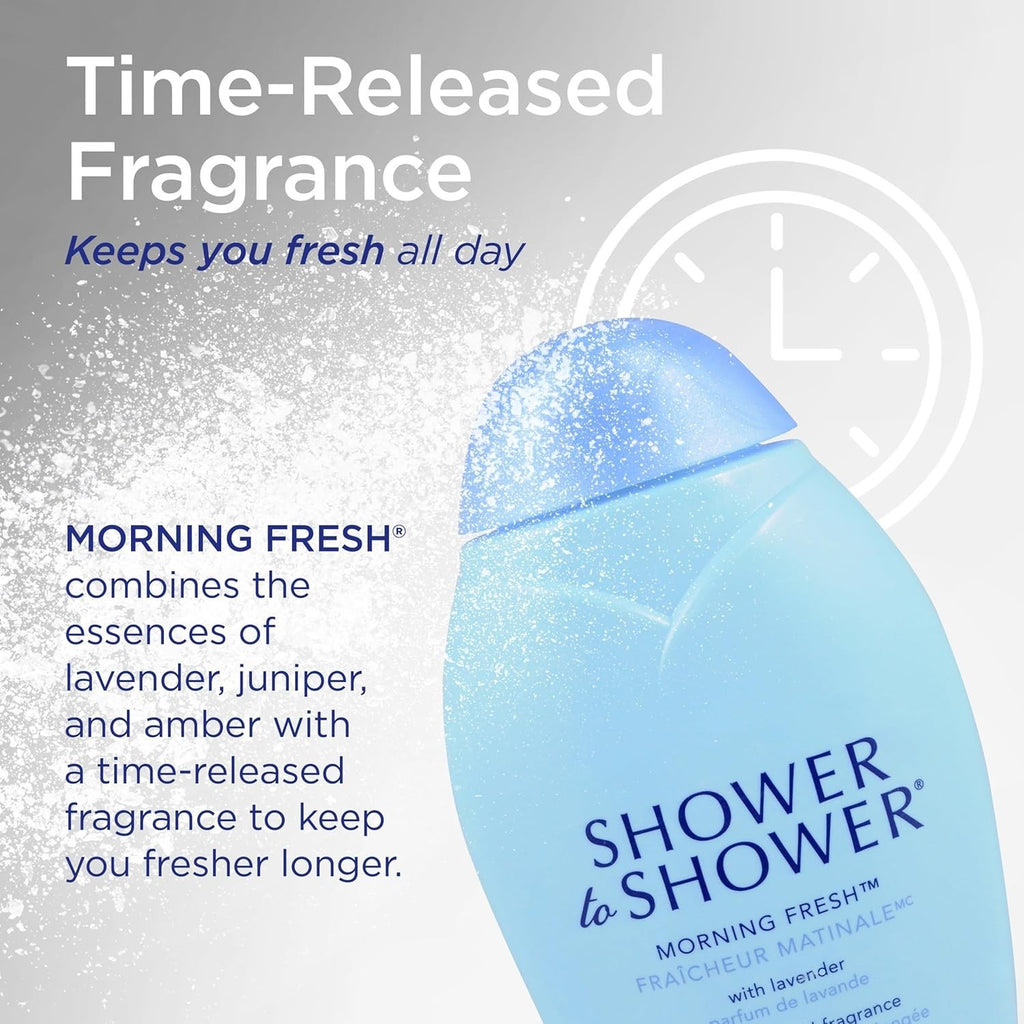 Body Powder with Lavender Scent - Talc-Free, 1 oz Pack of 12